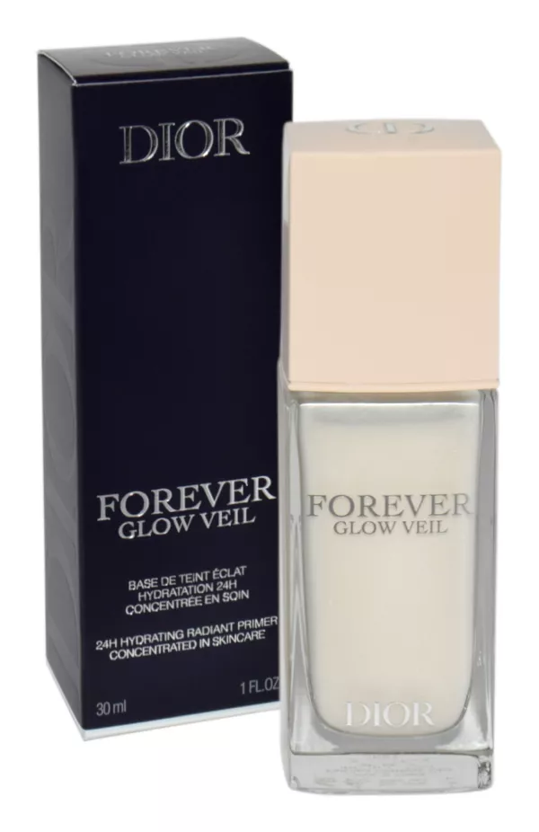【新品未使用】ディオールDIOR FOREVER GLOW VEIL 30ml Dior Forever Glow Veil Primer - šviesinantis ir drėkinantis