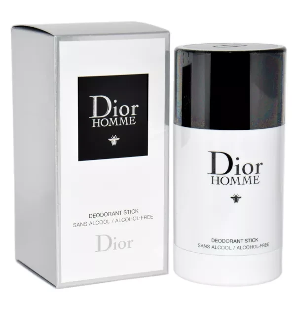 Christian Dior Dior Homme Dezodorantas Stick (Alcohol-Free) pieštukinis dezodorantas vyrams, 75 g