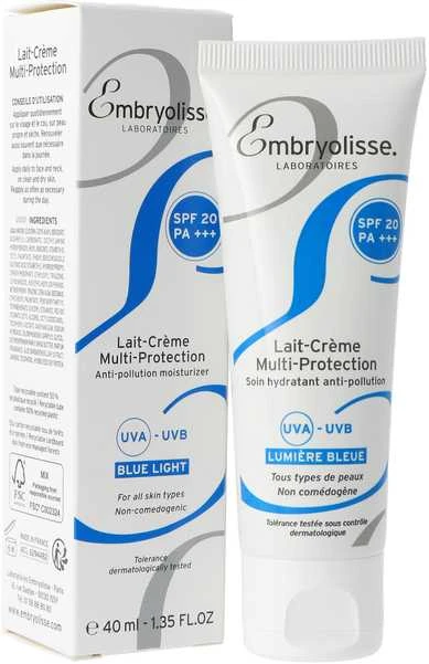 Embryolisse Multi-Protection Pienelis-Kremas SPF20 PA+++, 40 ml
