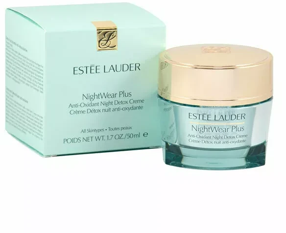 Estée Lauder NightWear Plus Anti-Oxidant Night Detox Creme dekotiksikuojantis naktis veido kremas, 50 ml