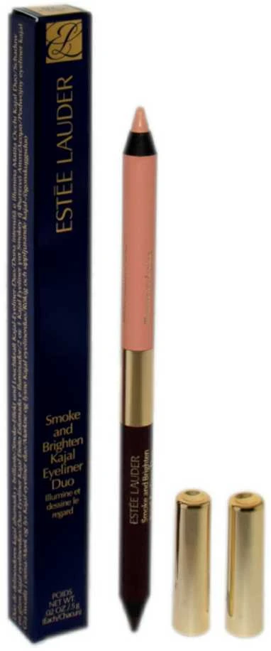 Estee Lauder Smoke and Brighten Kajal Akių apvadas Duo Bordo / Ivory 1 g