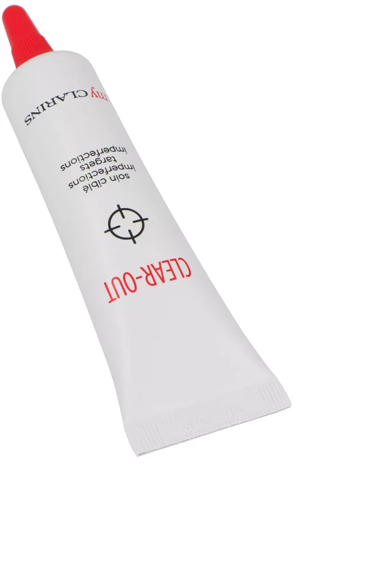 „Clarins Clear-Out“ veganiškas veido gelis nuo odos netobulumų, 15 ml *Testuojamasis rinkinys