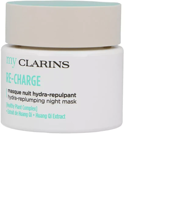 Clarins My Clarins Re-Charge Hydra Replumping naktinė kaukė 50 ml