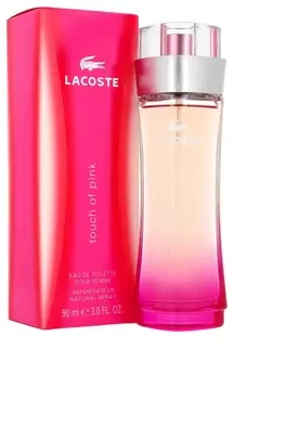 Flakon Lacoste Touch Of Rožinė EDT 90ml