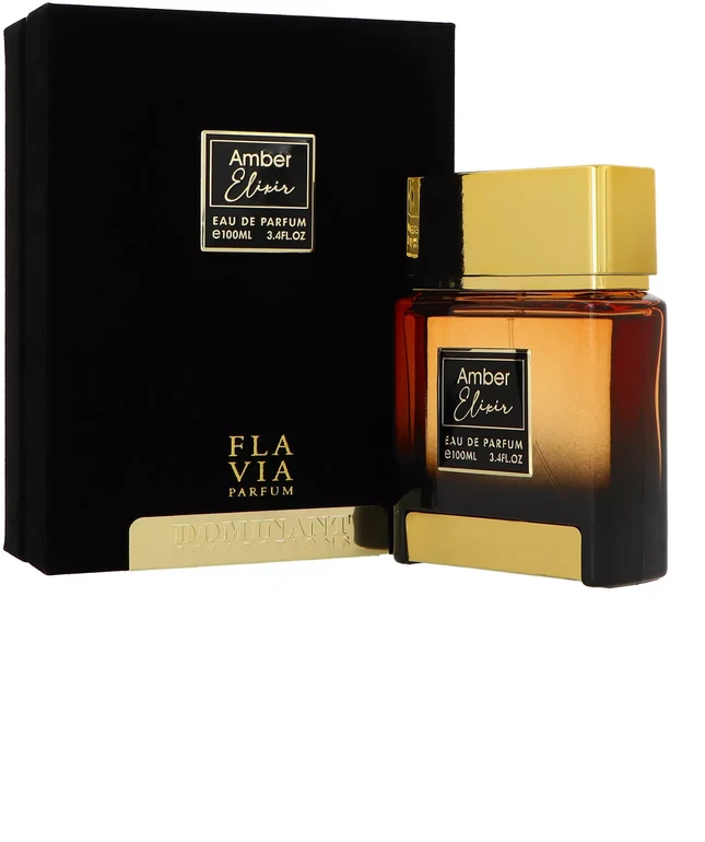Flavia Parfum Flavia Amber Eliksyras EDP parfumuotas vanduo vyrams, 100 ml