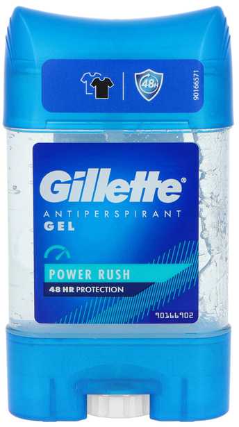 Gillette High Performance Power Rush Antiperspirant vyrams, 70 ml