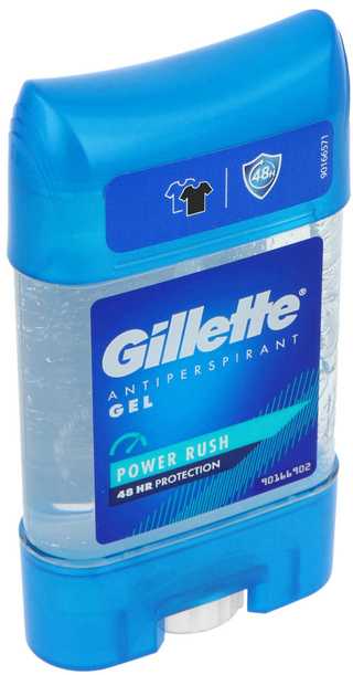 Gillette High Performance Power Rush Antiperspirant vyrams, 70 ml