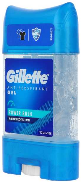 Gillette High Performance Power Rush Antiperspirant vyrams, 70 ml