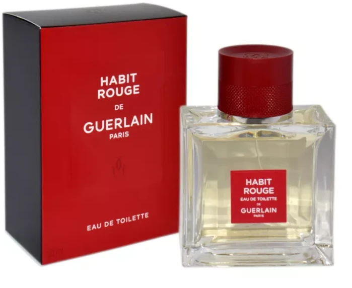 Guerlain Habit Rouge EDT tualetinis vanduo unisex, 50 ml