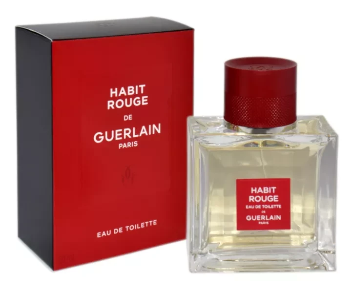 Guerlain Habit Rouge EDT tualetinis vanduo unisex, 50 ml