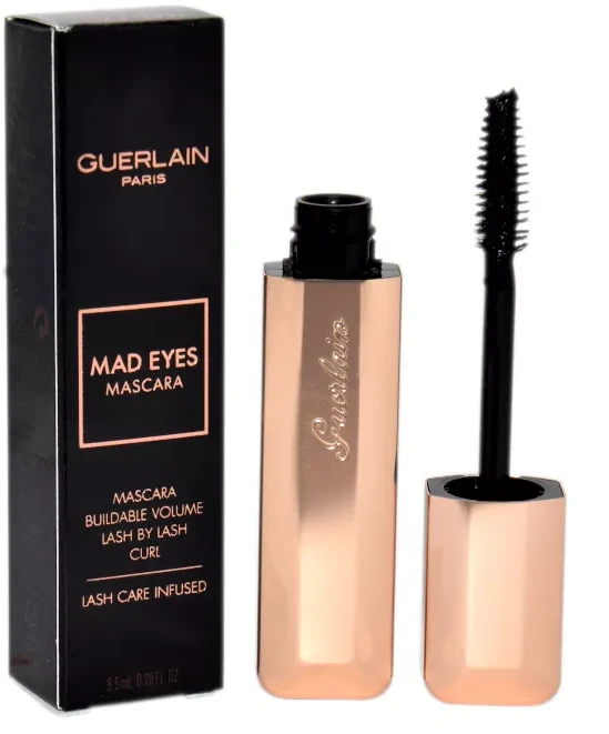 Guerlain Mad Eyes Blakstienų tušas Volume blakstienų tušas, atspalvis: 01-Mad Juodas, 8.5 m