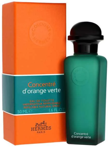 Tualetinis vanduo vyrams Hermes Concentré D'oranžinis Verte Eau De Toilette Sprayy, 50ml