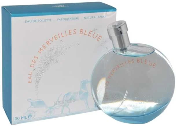 Hermès Eau Des Merveilles Bleue tualetinis vanduo, purškiamas 100ml