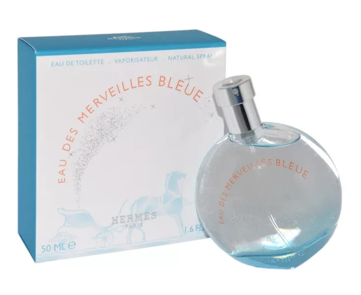 Hermès Eau Des Merveilles Bleue tualetinis vanduo, purškiamas 50ml