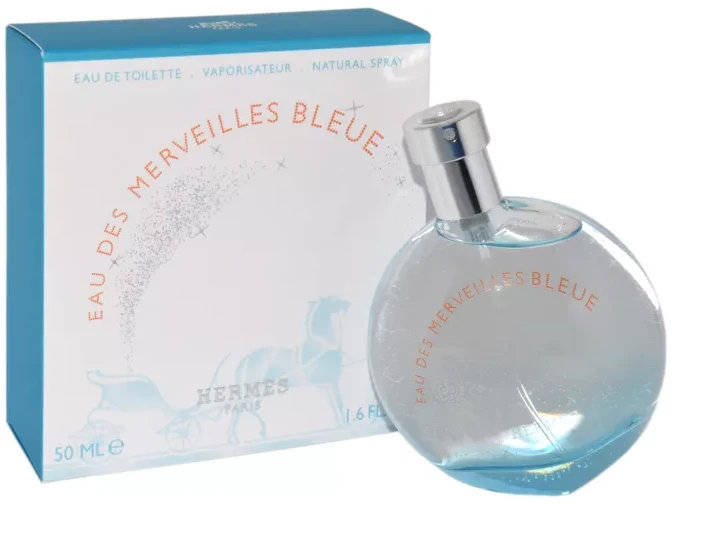 Hermès Eau Des Merveilles Bleue tualetinis vanduo, purškiamas 50ml