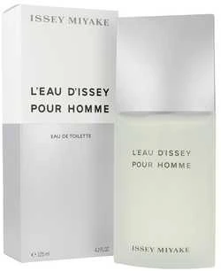 Kvepalai vyrams Issey Miyake L'Eau D'Issey Pour Homme EDT, 125 ml