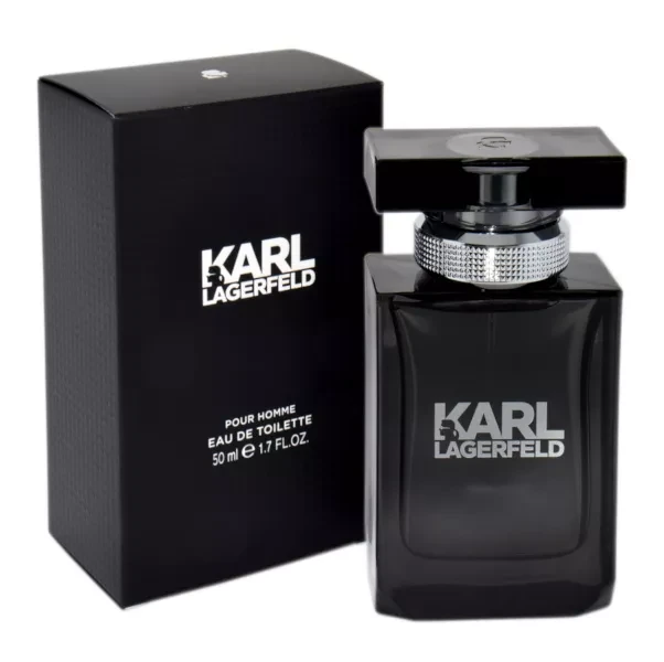 Dėklas Tualetinis vanduo Karl Lagerfeld Pour Homme Eau De Toilette purškiklis, 50 ml