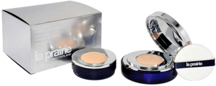 La Prairie Skin Caviar Essence-In-Foundation SPF 25 apsauginis makiažo pagrindas, atspalvis: Almond rusvai gelsvas, 2 x 15 ml