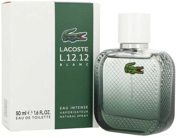 Lacoste Eau de Lacoste L.12.12 Blanc Eau Intense EDT tualetinis vanduo vyrams, 50 ml