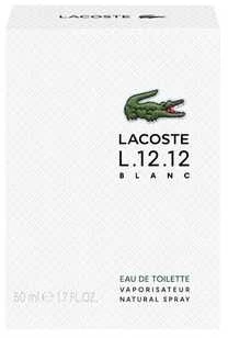 Lacoste L.12.12 Blanc Men Eau De Toilette Purškiklis kvepalai vyrams 50ml