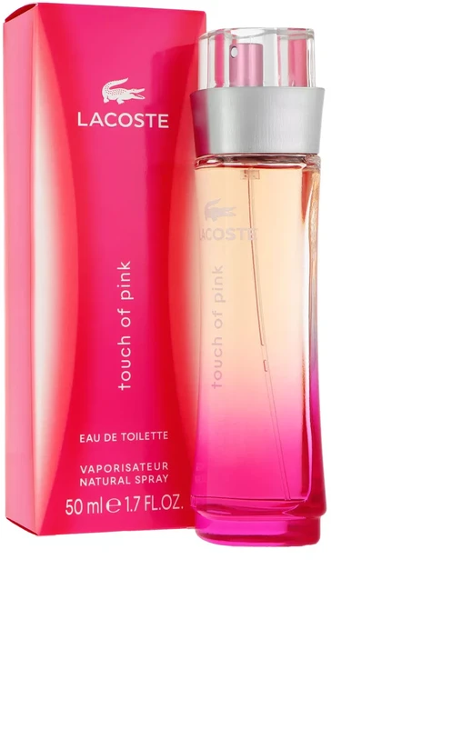 Lacoste Touch Of Rožinė EDT tualetinis vanduo unisex, 50 ml