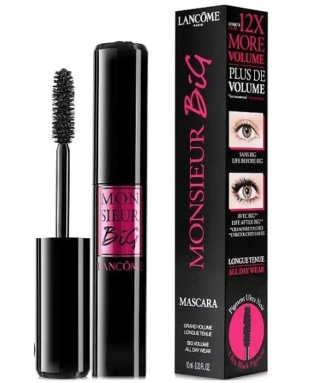 Lancome Monsieur Big Blakstienų tušas apimties suteikiantis blakstienų tušas, 10 ml