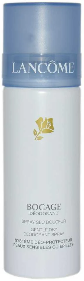 Lancome Bocage purškiamas dezodorantas su žydru dangteliu