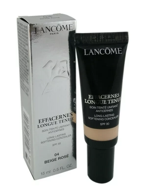 Lancome Effacernes Longue Tenue Softening Maskuoklis SPF30 #04 rusvai gelsvas Rose, 15 ml