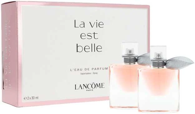 Set Duo Lancome La Vie Est Belle EDP parfumuotas vanduo moterims, 2 pcs, 30 ml