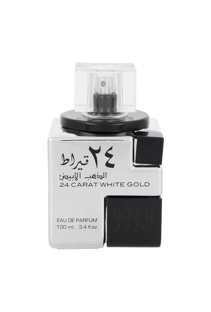Unisex kvepalai Lattafa 24 Carat White Gold EDP, 100 ml