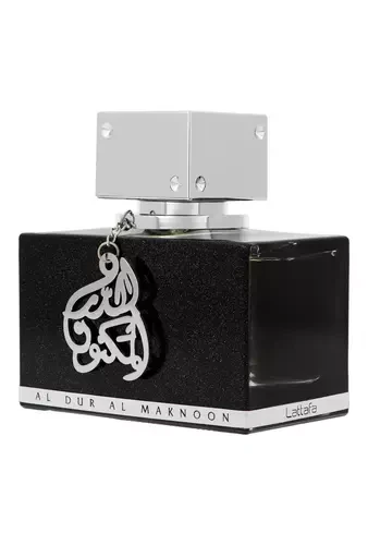 Lattafa Al Dur Al Maknoon Sidabrinis EDP parfumuotas vanduo unisex, 100 ml