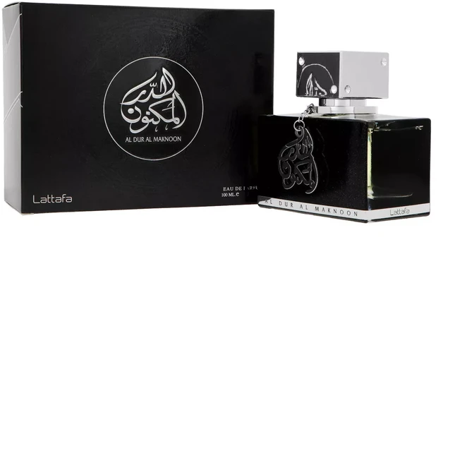 Lattafa Al Dur Al Maknoon Sidabrinis EDP parfumuotas vanduo unisex, 100 ml