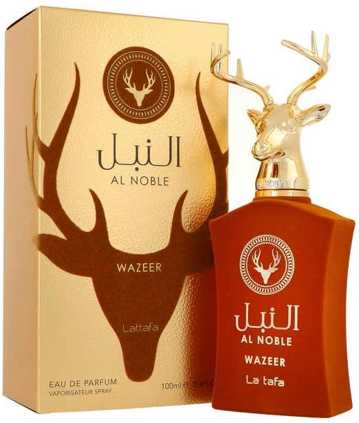 Unisex kvepalai Lattafa Perfumes Al Noble Wazeer EDP, 100 ml