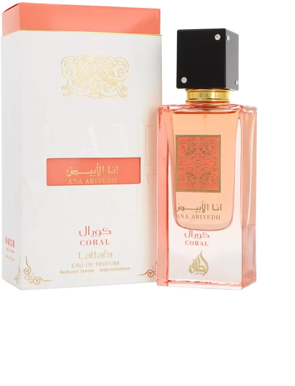 Lattafa Ana Abiyedh Coral EDP parfumuotas vanduo unisex, 60 ml