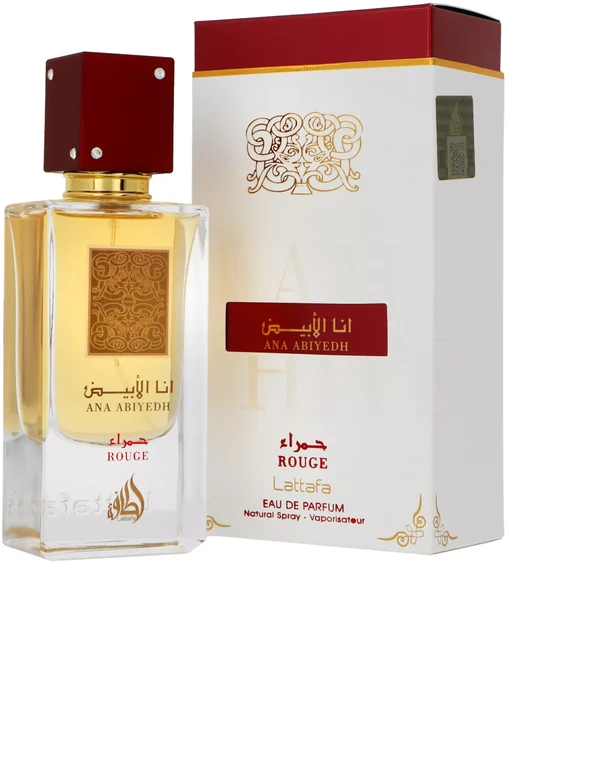 Unisex kvepalai Lattafa Ana Abiyedh Rouge EDP, 60 ml