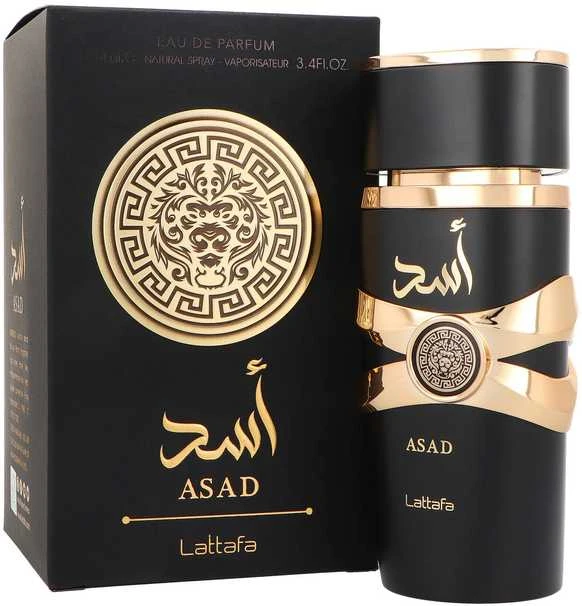 Unisex kvepalai Lattafa Asad EDP, 100 ml