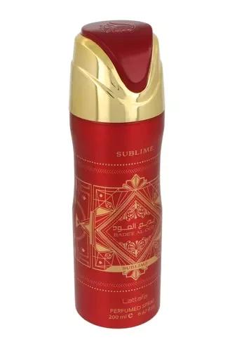 Lattafa Badee Al Oud Sublime Perfumed Purškiklis parfumuotas dezodorantas, 200 ml