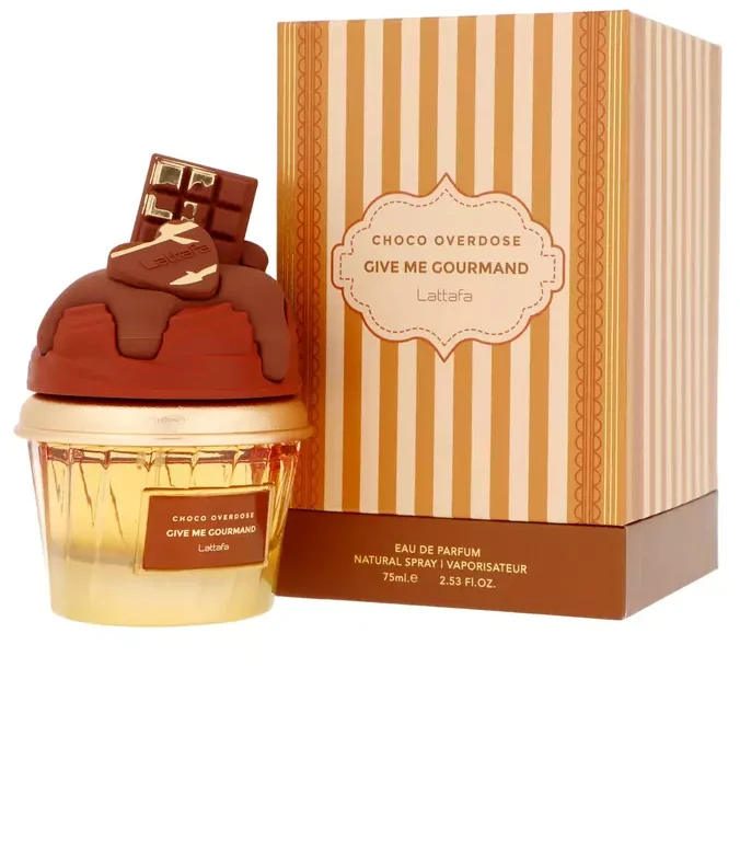 Lattafa Choco Overdose Give Me Gourmand EDP parfumuotas vanduo moterims, 75 ml