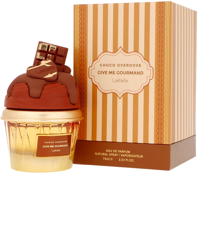 Lattafa Choco Overdose Give Me Gourmand EDP parfumuotas vanduo moterims, 75 ml