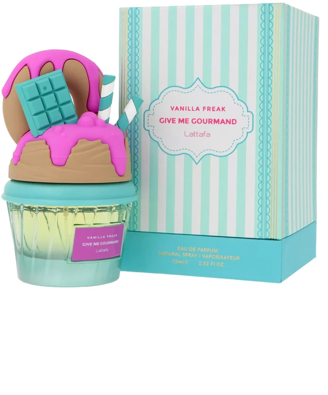 Lattafa Vanilla Freak Give Me Gourmand EDP parfumuotas vanduo moterims, 75 ml