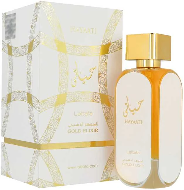 Lattafa Hayaati Gold Eliksyras Women EDP parfumuotas vanduo, 100 ml
