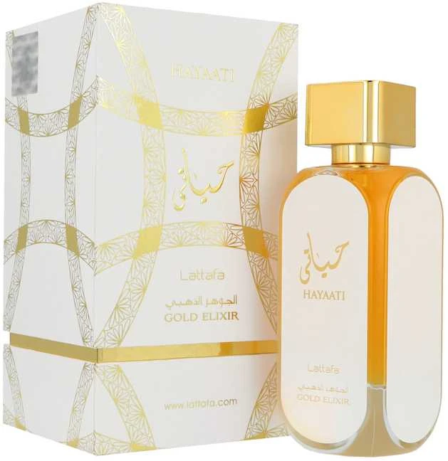 Lattafa Hayaati Gold Eliksyras Women EDP parfumuotas vanduo, 100 ml