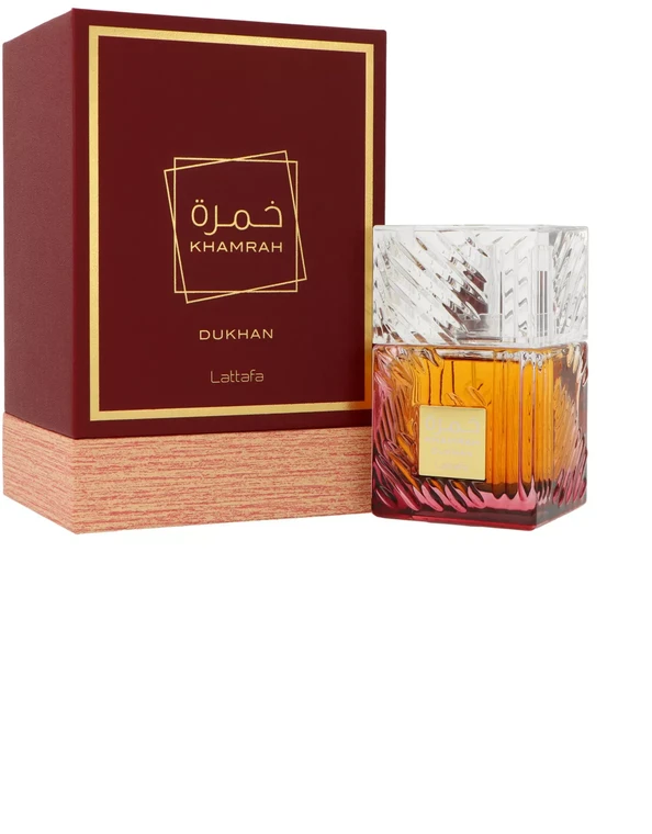 Kvepalai vyrams Lattafa Khamrah Dukhan EDP, 100 ml