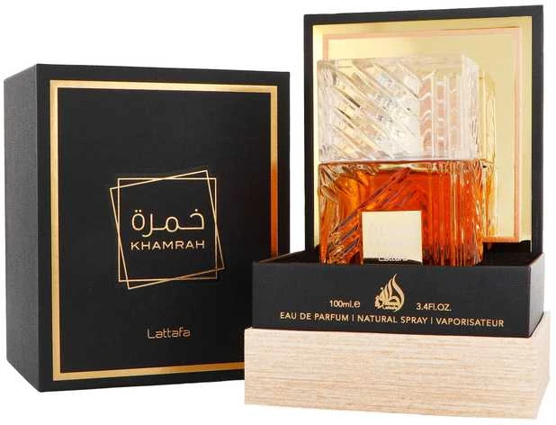 Unisex kvepalai Lattafa Khamrah EDP, 100 ml