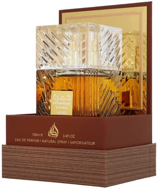 Unisex kvepalai Lattafa Khamrah Qahwa EDP, 100 ml