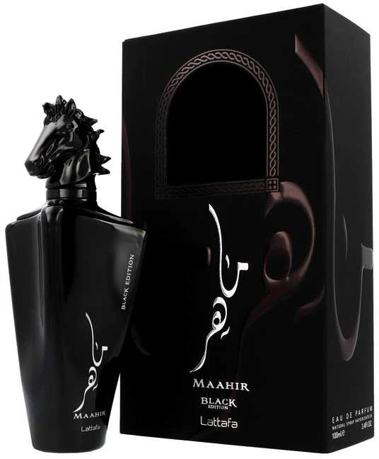 Unisex kvepalai Lattafa Maahir Black Edition EDP, 100 ml