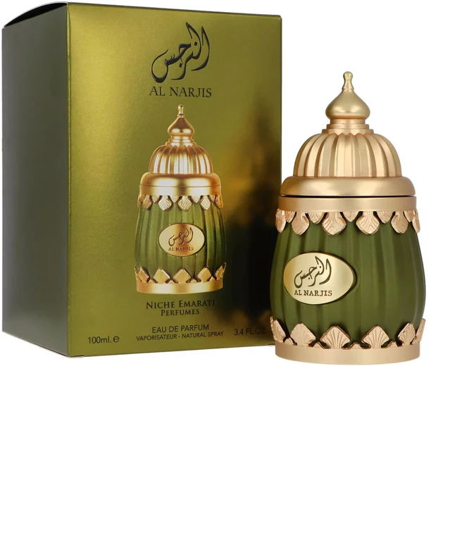Lattafa Niche Emarati Al Narjis EDP parfumuotas vanduo unisex, 100 ml