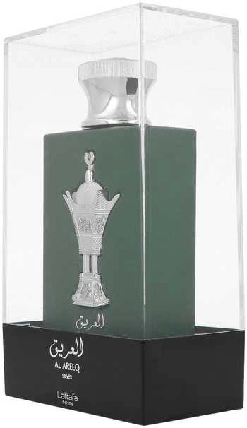 Lattafa Pride Al Areeq Sidabrinis EDP parfumuotas vanduo unisex, 100 ml