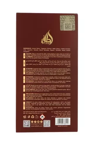 Unisex kvepalai Lattafa Eternal Oud EDP, 100 ml
