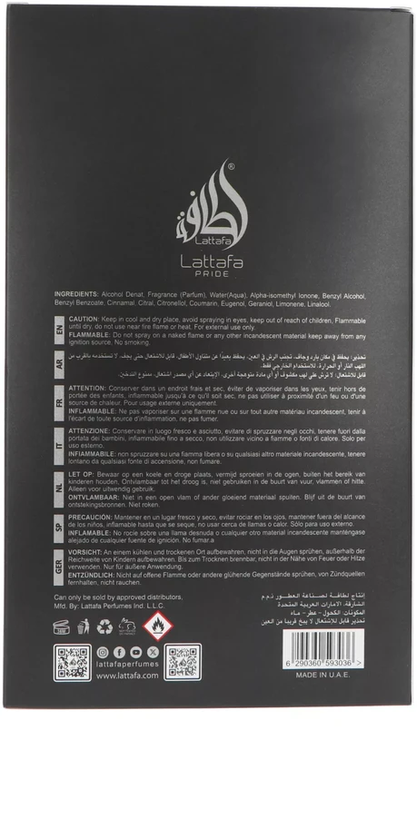 Lattafa Pride Pisa EDP parfumuotas vanduo vyrams, 100 ml